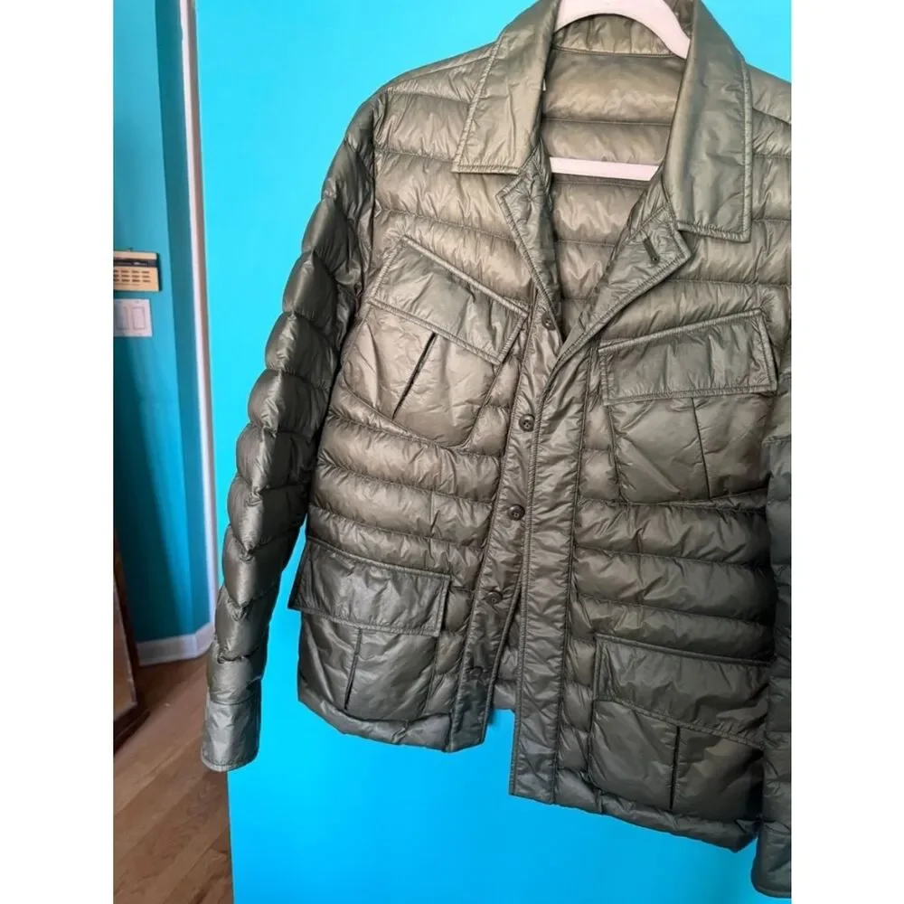 Moncler Norme Afnor G32-003 Vintage Style Shirt Jacket Size 4